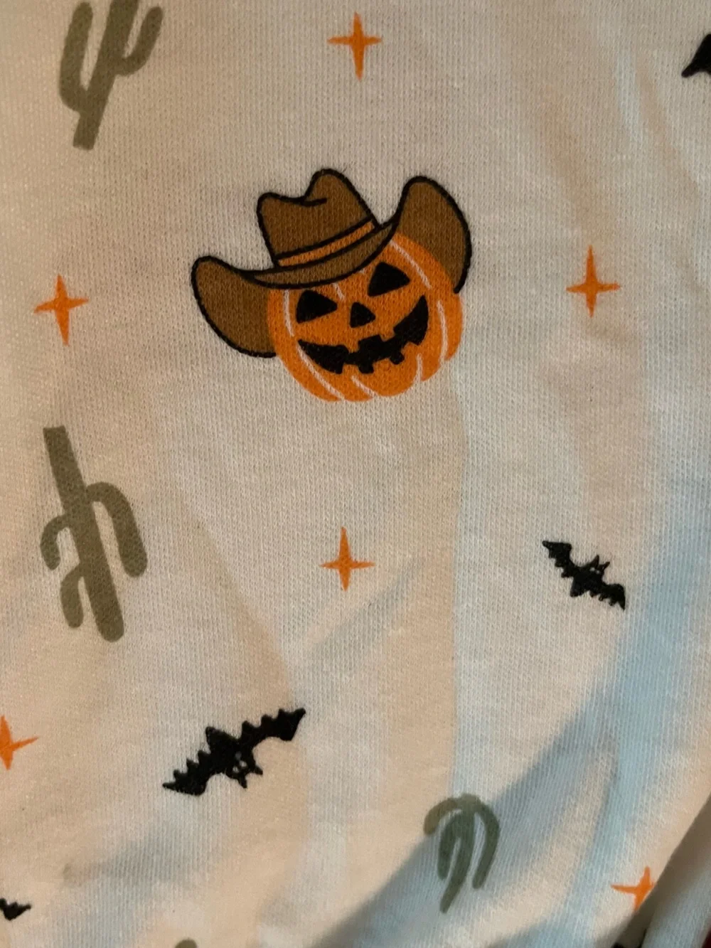 Howdy Pumpkin 3piece baby Halloween outfit set Cowboy Hat Cute Boys Western
